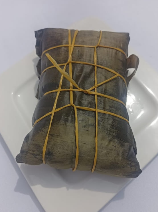 Hallacas de carne cerdo y pollo 400gr - Imagen 3