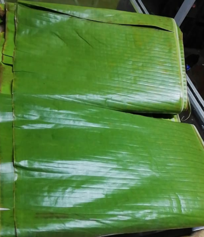 Hojas de plátano Seleccionada 1kg